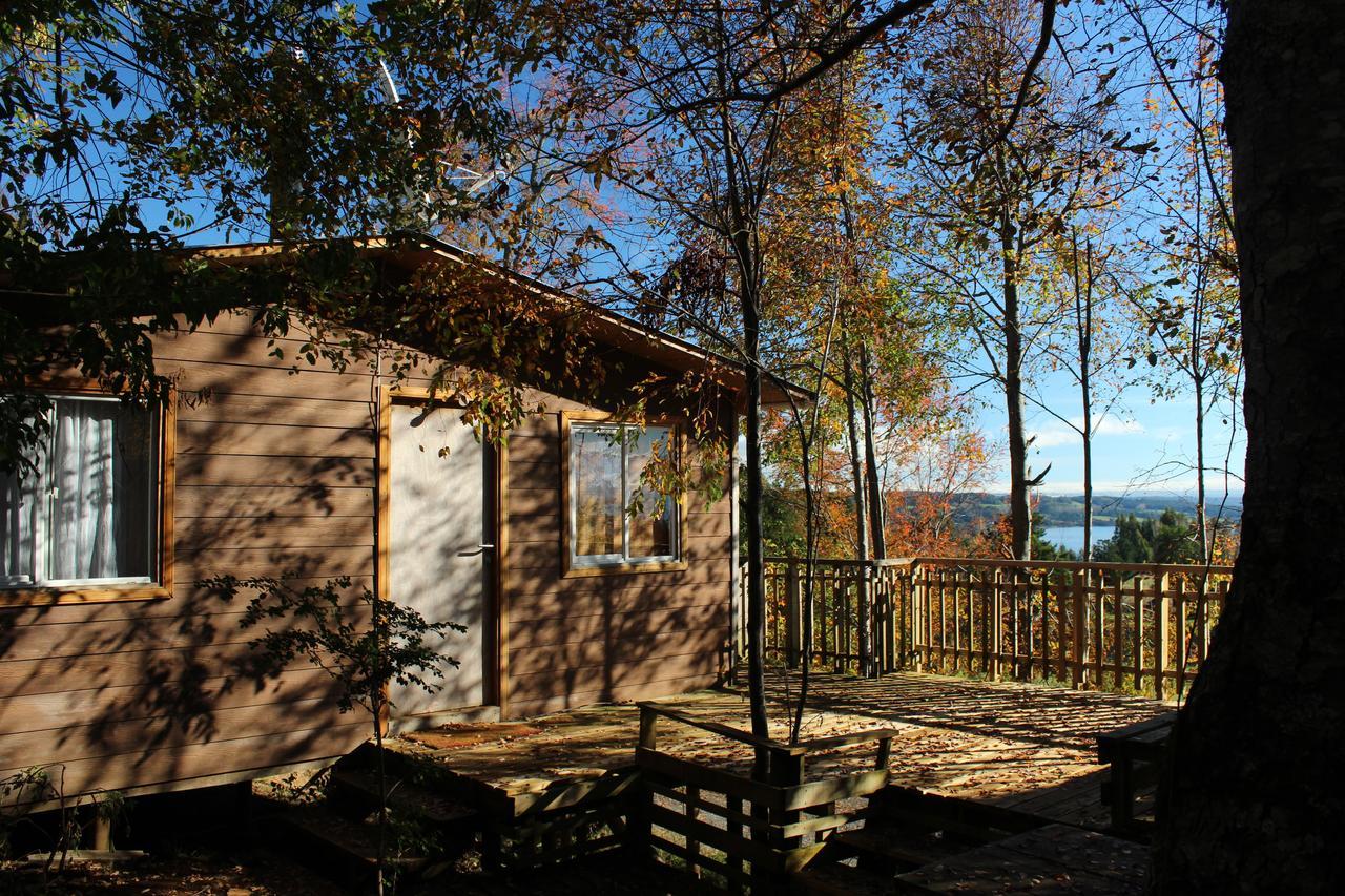 Cabanas Mas Ke Miel Población Población Lago Ranco Exteriér fotografie